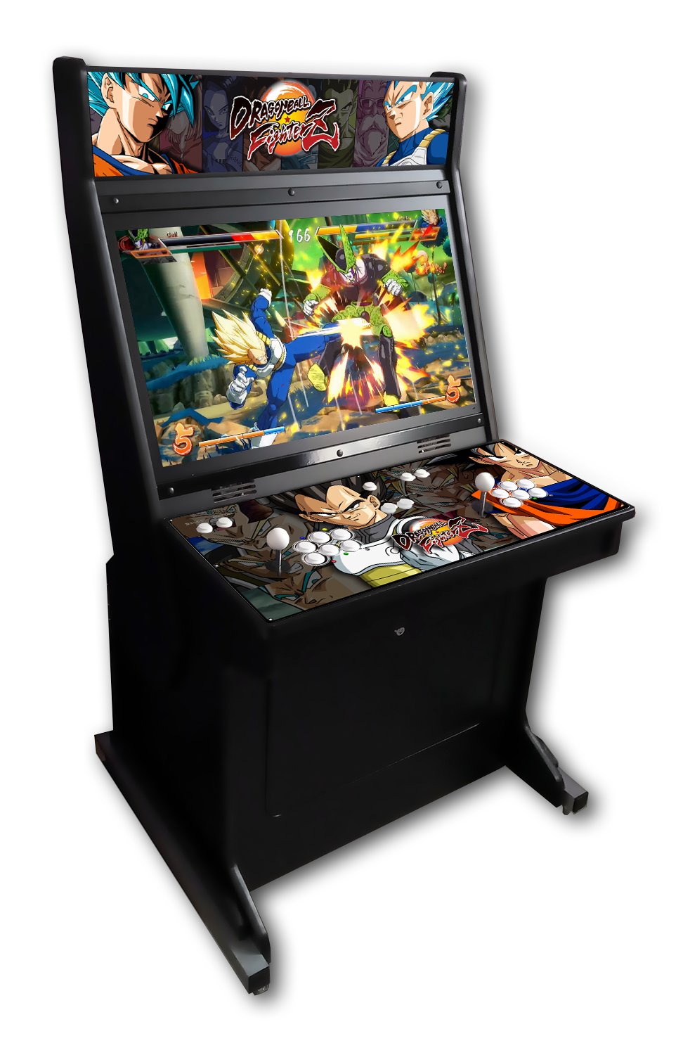 Borne d'arcade bartop 2 joueurs 6296 jeux PAC – 56 x 50 x 66 cm - Devessport