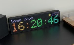 Horloge LED (DMDos, retropixelLED...)